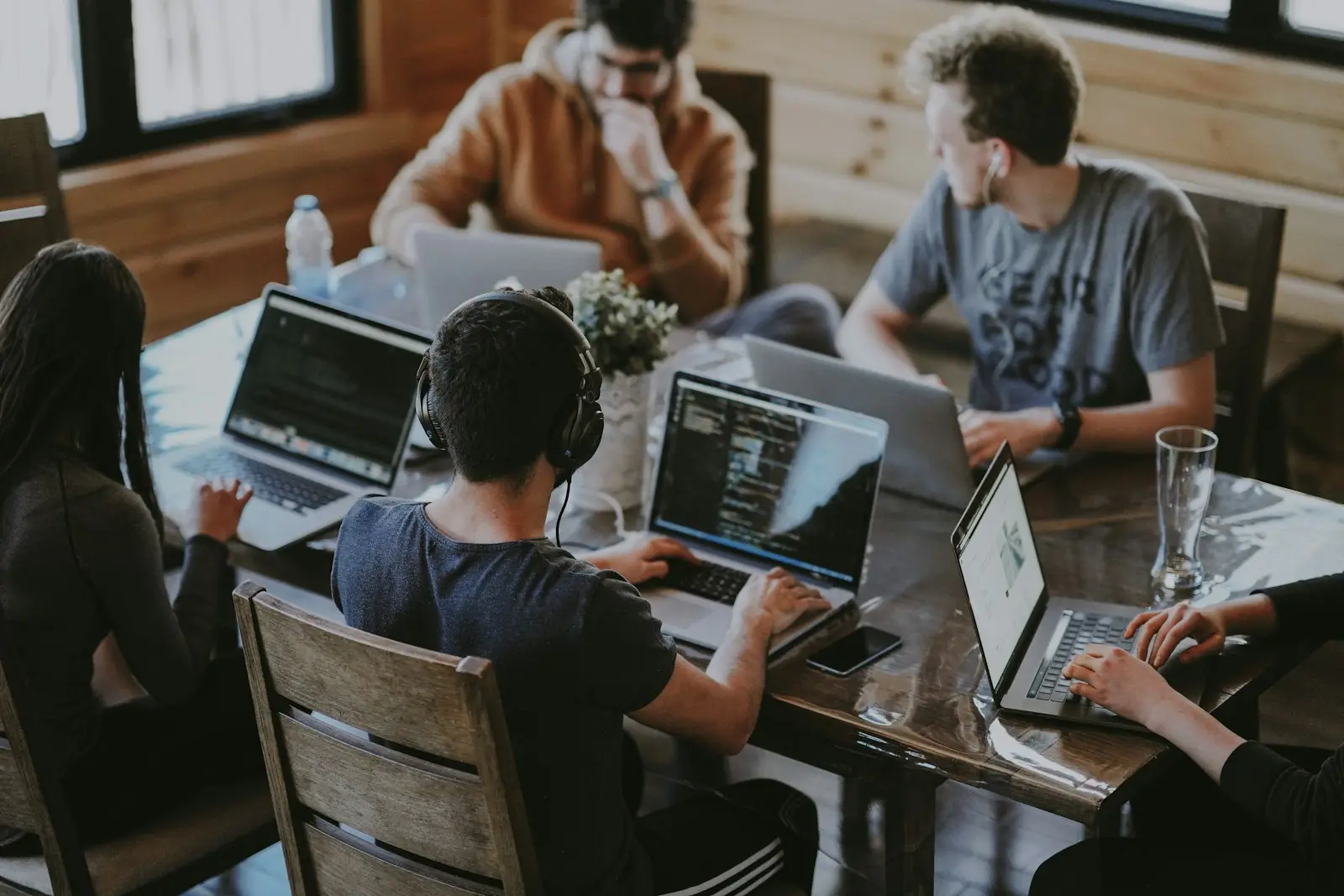 The Zenith Software team at work